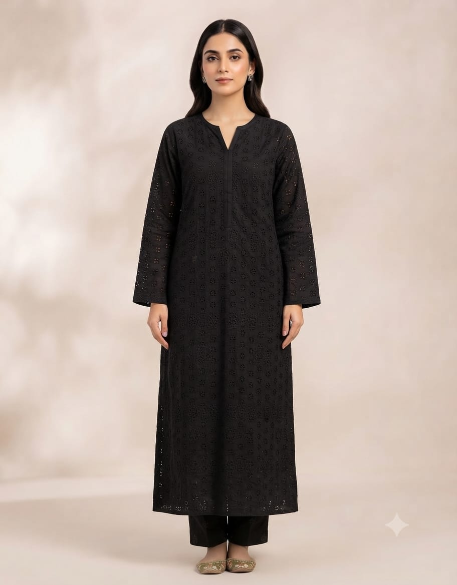 Luxury Khaddar Unstitched 2-Piece Suit – Design 3 – unstitched women's 2-piece suit – He & She Mall