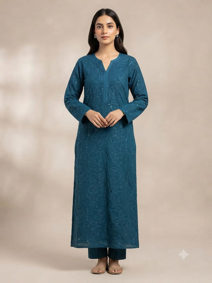 Luxury Khaddar Unstitched 2-Piece Suit – Design 4 – unstitched women's 2-piece suit – He & She Mall