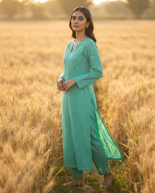 Luxury Khaddar Unstitched 2-Piece Suit – Design 5
