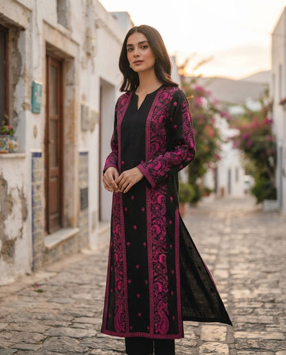Luxury Khaddar Unstitched 2-Piece Suit – Design 6
